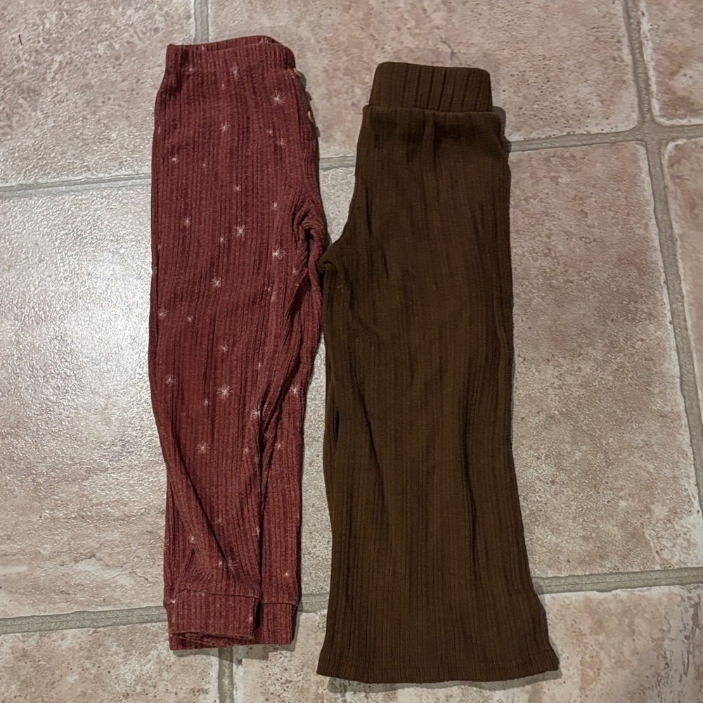 Bundle of Grayson Collective Ribbed Bottoms